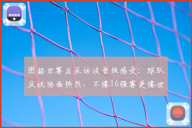 图赫尔赛后采访谈晋级感受：球队庆祝场面热烈，不像16强赛更像世界杯决赛